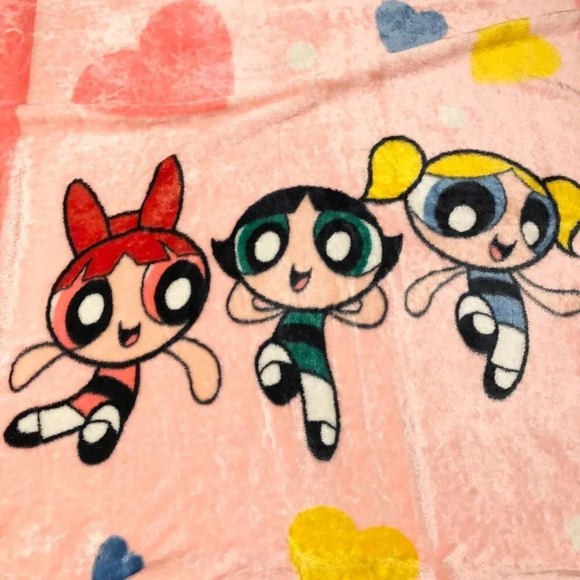The Powerpuff Girls Heavy Fleece Blanket  88 X 60 Inch - Picture 12 of 16